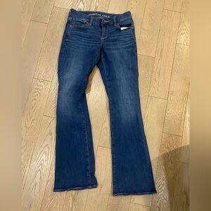 American Eagle Outfitters Dark Blue Flare Jeans
